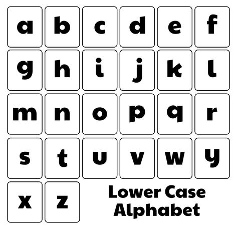 6 Best Free Printable Alphabet Letters Font - printablee.com Abc Lowercase Printables Free Prints, Abc Lower Case Printables Free, Uppercase Alphabet Printable, Free Lower Case Alphabet Printables, Free Printable Alphabet Letters Upper And Lower Case, Lowercase Letters Printable Free, Alphabet Free Printable Letters, Lower Case Letters Printable, Lower Case Letters Printable Free