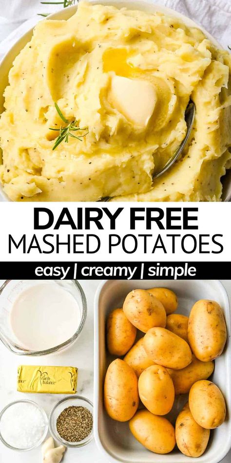 Instant Pot Mashed Potatoes Dairy Free, No Dairy Mashed Potatoes, Non Dairy Mashed Potatoes Recipe, Gluten Free Dairy Free Mashed Potatoes, Best Dairy Free Mashed Potatoes, Non Dairy Mashed Potatoes, Lactose Free Mashed Potatoes, Dairy Free Mashed Potatoes Recipe, Mashed Potatoes Dairy Free