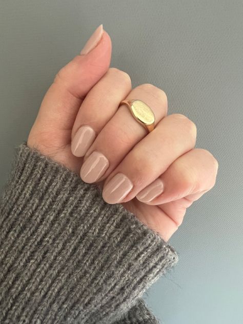 Nails seen on hand that is closed with ring. Color is a nude pink Cappuccino Nails, Nude Color, Cappuccino, Pink Color, Nails, Pink, Color