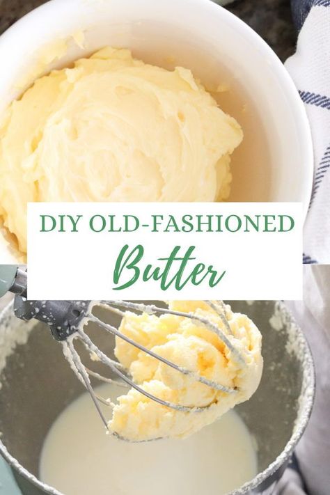 Easy Honey Butter, Make Your Own Butter, Farm To Table Recipes, Flavored Butter Recipes, Butter Recipes Homemade, Honey Butter Recipe, Creamy Honey, Make Butter, Butter Churn