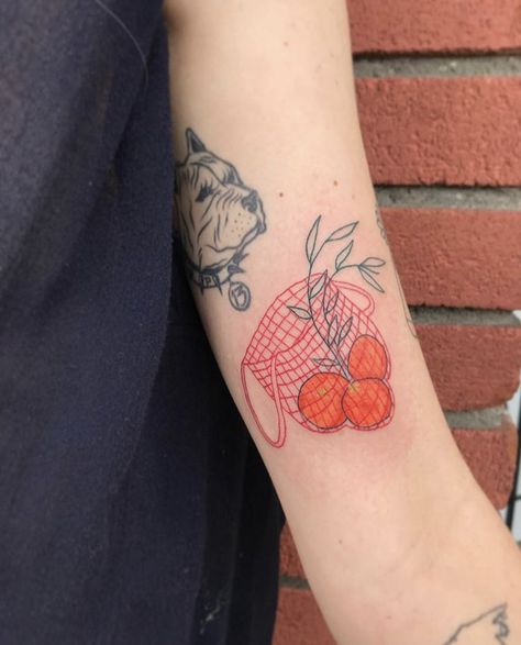 Orange Tattoo, Rat Tattoo, Whimsical Tattoos, Fruit Tattoo, Time Tattoos, Cute Nail Art, Minimal Tattoo, Funky Nails, Dreamcatcher Tattoo