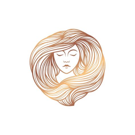 Afro hair logo