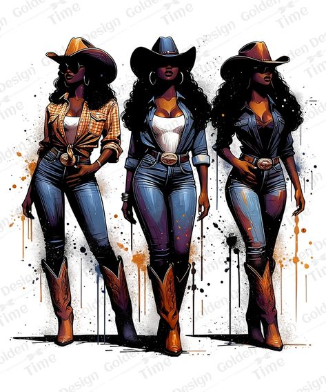 Black Cowgirl Outfit Aesthetic, Country Western Photoshoot, Cowgirl Costume Black Women, Country Black Women Aesthetic, Black Women Cowgirl Outfit, Western Fits Women, Cowgirl Aesthetic Black Women, Country Outfits Black Women, Cowgirl Style Outfits Black Women