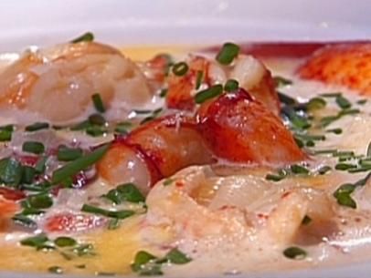 Lobster Stew Recipe : Food Network Larry Lobster, Lobster Stew, Lobster Thermidor, Delicious Dips, How To Cook Liver, Shell Fish, How To Cook Lobster, Lobster Recipes, Seafood Soup