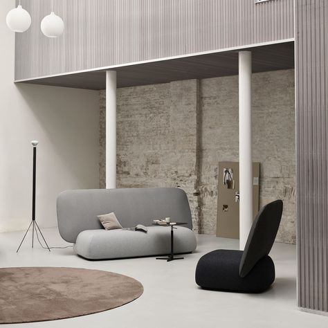 HALO Sofa » SOFTLINE Furniture Softline Furniture, Public Seating, Three Seat Sofa, Muted Color Palette, Contemporary Furniture Design, Sofa Home, Sofa Armchair, High Quality Furniture, Public Space