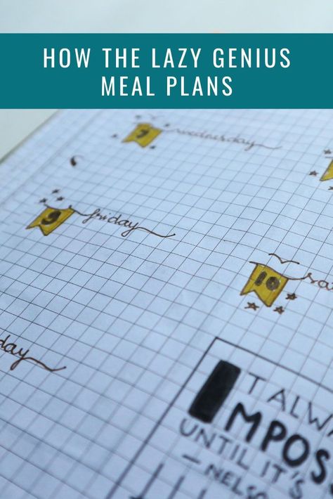 It’s funny - I talk about meal planning a lot here on the podcast, on Instagram, and in my upcoming book that I can’t wait for you to read, The Lazy Genius Kitchen. But I don’t know that I’ve ever shared how I personally meal plan! Seeing the nitty-gritty can be helpful in figuring out your own nitty-gritty, so that’s what I’m going to share today. The Lazy Genius, Lazy Genius, Vertical Weekly Planner, Nitty Gritty, Home Management, Upcoming Books, Management Tips, Funny Me, I Don T Know