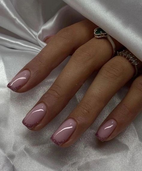 Short Classy Nails Square Oval, Short Square Nails, Simple Gel Nails, Casual Nails, Work Nails, Classy Acrylic Nails, Short Acrylic Nails Designs, Elegant Nails, Minimalist Nails