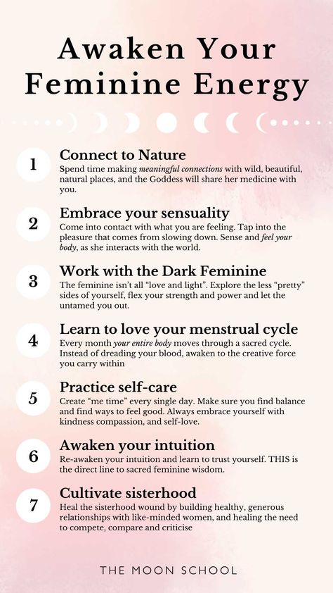 Feminine Energy How To, How To Feel Your Own Energy, Feminine Energy Work, Feminine Energy Practices, How To Activate Dark Feminine Energy, High Feminine Energy Aesthetic, Empress Energy Aesthetic, Types Of Feminine Energy, Light Feminine Energy Affirmations