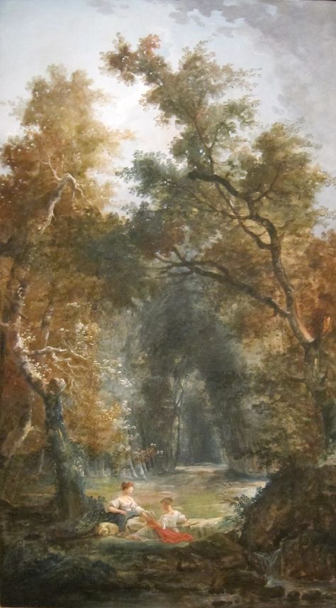 Hubert Robert, Cityscape Drawing, The Glade, Oil Painting Gallery, National Art Museum, St Louis Art, Cincinnati Art, Human Art, Western Art