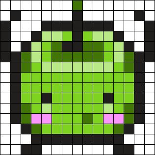 Green Junimo Stardew Valley Whooping Perler Bead Pattern | Bead Sprites | Characters Fuse Bead Patterns Junimo Cross Stitch, Stardew Junimo, Stardew Valley Crochet Pattern Free, Stardew Valley Cross Stitch Pattern Free, Stardew Valley Pattern, Stardew Valley Junimo, Stardew Valley Sprites, Junimo Stardew Valley, Stardew Valley Perler Bead Patterns