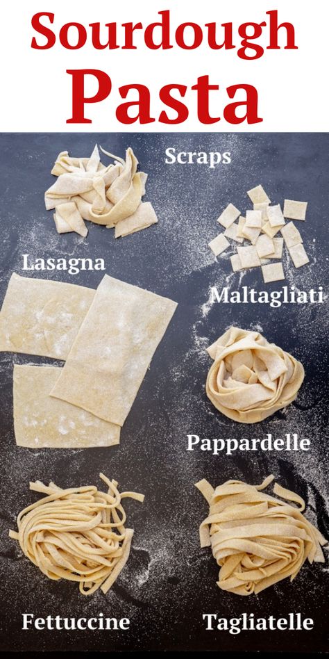 Sourdough Starter Pasta, Sourdough Discard Lasagna Noodles, Homemade Sourdough Pasta, Sourdough Ravioli Recipe, Sourdough Discard Gnocchi, Sourdough Discard Recipes No Wait, Sourdough Pasta Noodles, Sourdough Noodles Pasta, Sourghdough Discard Recipes