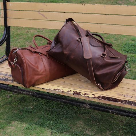 Excited to share the latest addition to my #etsy shop: Personalised Holdall Leather Duffle Bag | Leather Travel Bag Gym Bag Overnight Weekender & Luggage Bag for Men Brown Duffle Weekend Bag men https://etsy.me/3zeXaC7 #leatherdufflebag #browndufflebag #largedufflebag #leathertravelbag #brownleatherbag #mensweekenderbag #weekenderduffle #mensovernightbag #giftsformen Weekend Bag Men, Brown Duffle Bag With Leather Lining, Functional Brown Duffle Bag With Leather Handles, Luxury Men's Duffle Bag With Leather Lining, Mens Overnight Bag, Functional Brown Leather Duffle Bag, Brown Leather-lined Duffle Bag For Trip, Mens Weekend Bag, Leather Holdall