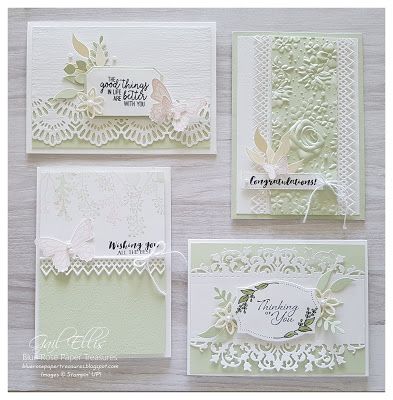 Delicate Lace Edgelits Cards With Lace, Rose Paper, Country Floral, Dark Rose, Elegant Cards, Embossed Cards, Die Cut Cards, Stamping Up Cards, Card Layout