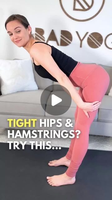 ERIN MOTZ // BAD YOGI on Instagram: "Hips and Hamstrings feeling a little bit cranky today? Try these 3 moves to get moving again. #functionalflexibility #flexibility #flexibilitytips #yogaflexibility" Easy Hip Stretches, Strech Excercise Hips, Stretching For Back Flexibility, Low Back Flexibility, Hip Stretches For Flexibility, Streching Excersise Flexibility, Back Stretches For Flexibility, Hip Flexibility Stretches, Stretching Exercises For Beginners