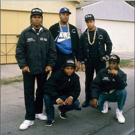 CLASSIC NWA Reggaeton, 80s Hip Hop Fashion, N.w.a Straight Outta Compton, 80s Hip Hop, Ropa Hip Hop, Straight Outta Compton, 90s Rap, Hip Hop Songs, Real Hip Hop