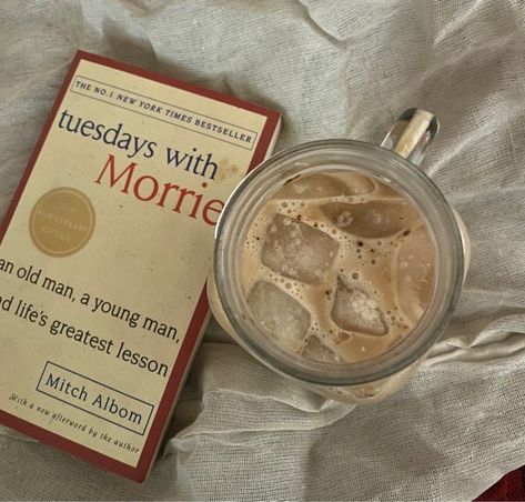 Tuesdays With Morrie Aesthetic, Tuesday Aesthetic, Autumn Study, Book Tbr, 2024 Books, Tuesdays With Morrie, Books 2024, Feel Good Books, Mitch Albom