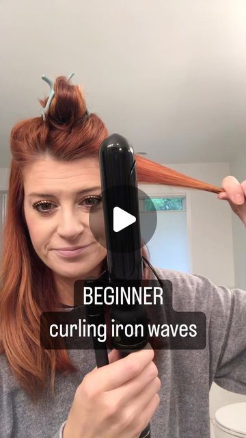 Using A Wand Curling Iron, How To Curl Thick Hair With A Wand, Big Barrel Curling Iron Tutorial, How To Curl Your Own Hair With A Curling Iron, How To Correctly Curl Your Hair, What Direction To Curl Your Hair, Curling Hair With A Straight Iron, Curling Medium Hair With Curling Iron, Quick Hair Curling Techniques