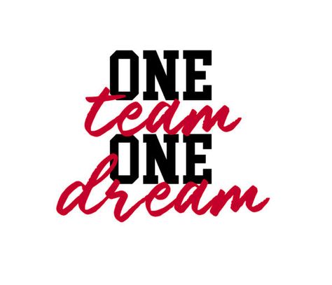 Excited to share this item from my #etsy shop: One Team One Dream SVG Great Leader Quotes, One Team One Dream, Softball Ideas, Team Theme, Team Motivation, Team Quotes, Leader Quotes, Teamwork Quotes, Classroom Teacher