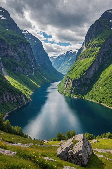 Majestic Fjords: Exploring Norway&#8217;s Stunning Natural Wonders Nature, Bergen, Norway Nature Landscapes, Norway Waterfalls, Norway Scenery, Mountains Norway, Norway Mountains, Fjords Norway, Norway Aesthetic