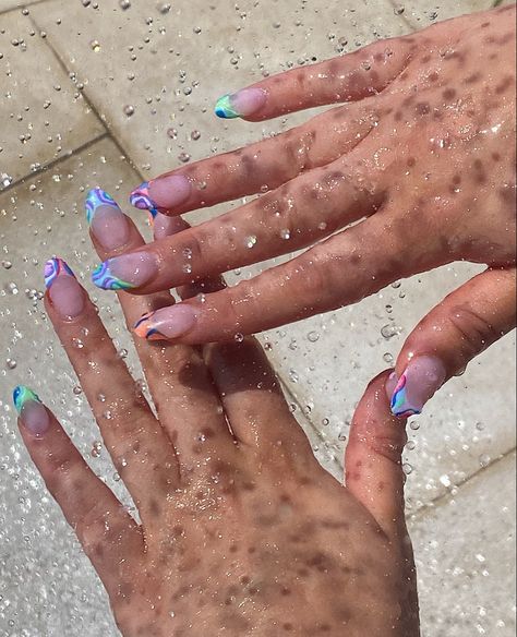 #dubrovnik #summer #croatia #nails Croatia Holiday, Dream Nails, Dubrovnik, Holiday Nails, Nail Inspo, Summer Nails, Croatia, Nails, On Instagram