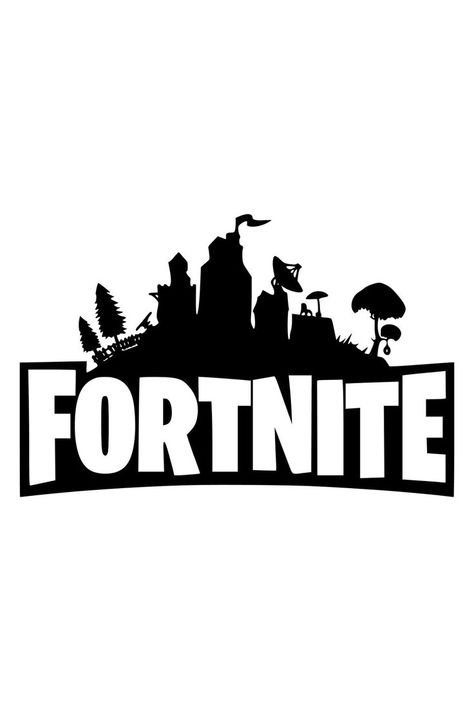 Fortnite Logo Printable, Fortnite Template, Lego Vector, Fortnite Silhouette, Fortnite Stickers, Fortnite Clipart, Marshmello Face, Fortnite Svg, Fortnite Logo