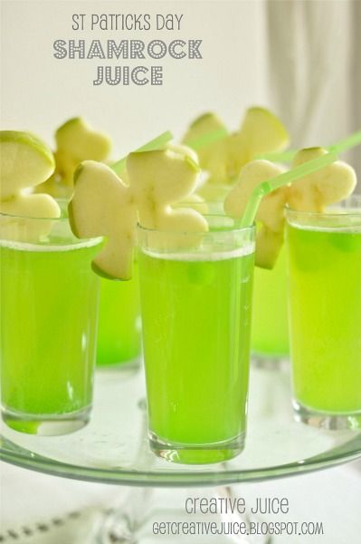 Lime Popsicles, St Patricks Day Drinks, Sparkling Lemonade, St Patricks Day Food, Saint Patties, Grape Juice, It Goes On, Pineapple Juice, Juicing Recipes