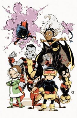 X-Babies by Scottie Young Eurythmics Sweet Dreams, Baby Marvel, Skottie Young, Comics Illustration, Young Art, Uncanny X-men, Variant Covers, Comic Book Artists, Comic Book Heroes