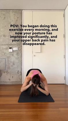 Spine Exercises, Better Posture Exercises, Desk Workout, Fix Your Posture, Healthy Quotes, Posture Exercises, Daily Yoga Workout, The Smoothie Diet, Sitting Posture