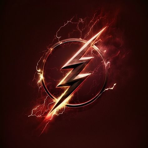 Flash Logo Design, The Flash Symbol, The Flash Poster, The Flash Logo, Flash Dc Comics, Flash Barry Allen, Flash Logo, Flash Tv Series, Kid Flash