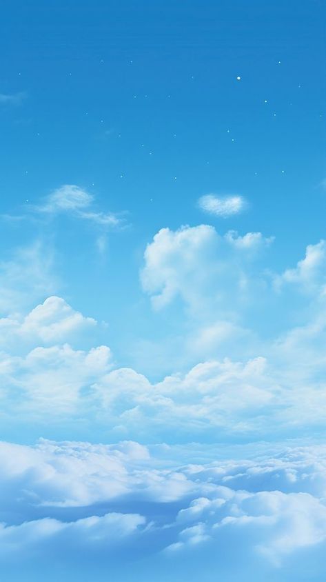 Blue wallpaper sky backgrounds outdoors. | free image by rawpixel.com / Boom Sky Blue Background Images, Blue Wallpaper Sky, Sky Bg, Blue Sky Images, Sky Backgrounds, Graphic Design Newspaper, Blue Sky Wallpaper, Birthday Banner Background, Wallpaper Sky