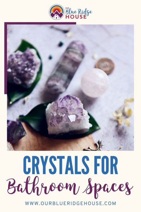 Crystals for bathroom spaces have become a popular choice for those seeking to infuse their daily routines with a touch of tranquility and holistic well-being.   #crystals #fengshui #bathroom Bathroom Feng Shui, Feng Shui Bathroom, Feng Shui Guide, Feng Shui Energy, Teen Witch, Best Crystals, Essential Oils Cleaning, Healing Gemstone Bracelets, Feng Shui Tips