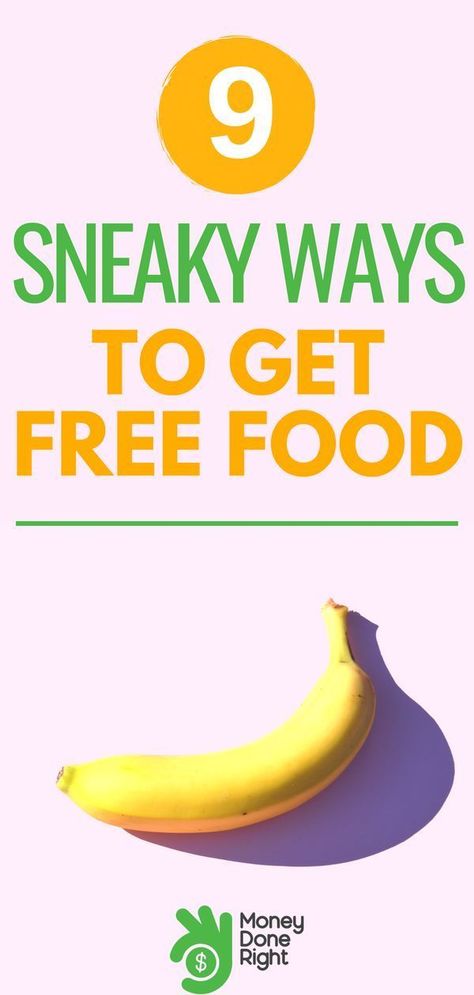 9 Sneaky Ways to Get Free Food! These tips will help you with your budget, all while satisfying your cravings. Let us show you how to find some free food! | #FreeFood #Freebie #Coupons #SaveMoney #FoodBudget #BudgetTips #MoneyTips Money Making Websites, Frugal Habits, Money Saving Methods, Save On Foods, Free Groceries, Money Saving Meals, Try New Things, Get Free Stuff, Grocery Budgeting