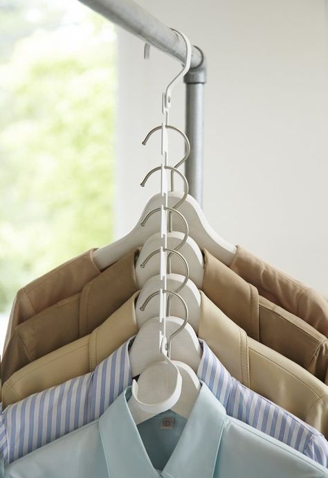 Maximize Closet Space, Smart Closet, Hanging Shoe Rack, Small Closet Space, Apartment Needs, Closet Hangers, College List, Hanging Closet Organizer, Clothes Hanging