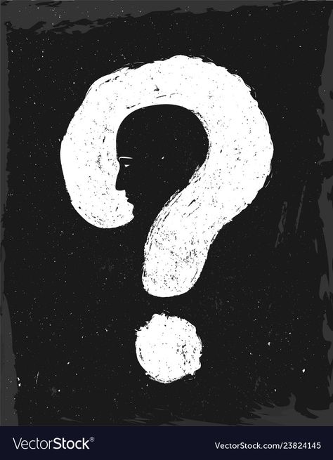 Question Mark Graphic Design, Question Mark Wallpaper, Question Mark Aesthetic, Question Mark Art, Question Mark Illustration, Question Mark Face, Lisbon Tattoo, Bape Art, Question Mark Logo