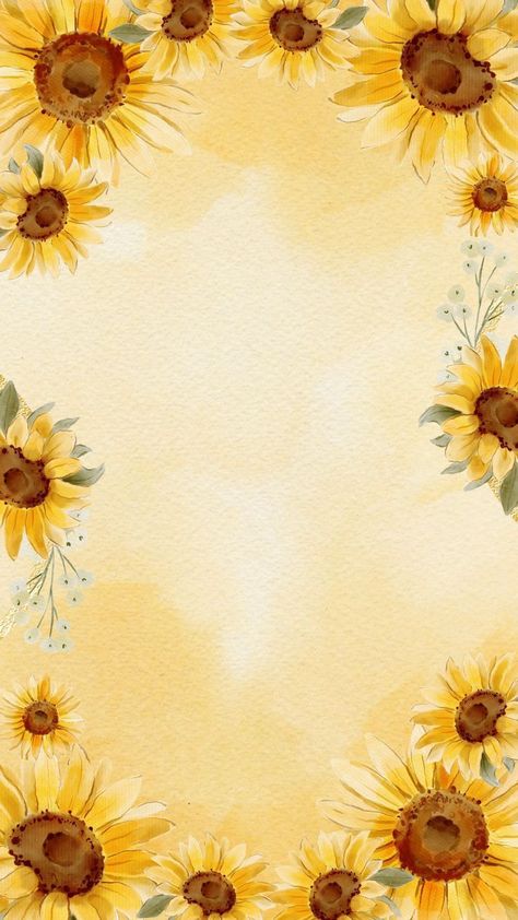 Fall Sunflower Iphone Wallpaper, Sunflowers Background Wallpapers, Yellow Fall Wallpaper, Fall Wallpaper For Phone, Fall Sunflower Wallpaper, Sun Flower Background, Sunflower Background Wallpapers, Sunflower Background Aesthetic, Cute Sunflower Wallpaper