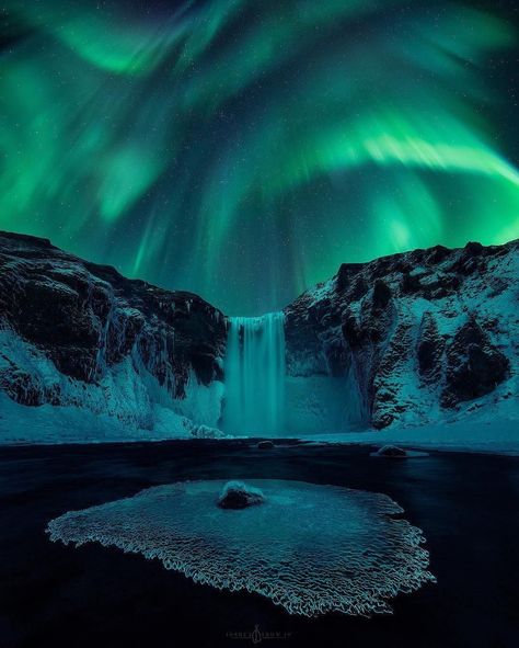 Nordic Sisterhood, Northern Lights Photography, Skogafoss Waterfall, Iceland Waterfalls, Aurora Borealis Northern Lights, The Aurora, Iceland Travel, Light Photography, Nature Pictures