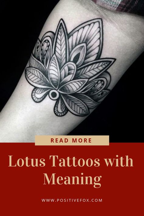 A lotus tattoo is popular throughout the world and has a lot of interpretations in different cultures. A lotus flower has a long history and was first described in ancient legends. Nowadays it is a popular tattoo idea for both men and women who belong to different cultures and religions. Men Lotus Tattoo, Mens Lotus Flower Tattoo, Lotus Flower Tattoo For Men, Lotus Flower Tattoo Men, Lotus Tattoo Men, Lotus Tattoo Shoulder, Lotus Tattoo Meaning, Black Lotus Tattoo, Flower Tats