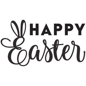 Silhouette Design Store - 324220 Easter Happy, Idee Cricut, Easter Quotes, Easter Bunny Ears, Bunny Design, Easter Images, Happy Easter Bunny, Easter Printables, Coloring Easter Eggs