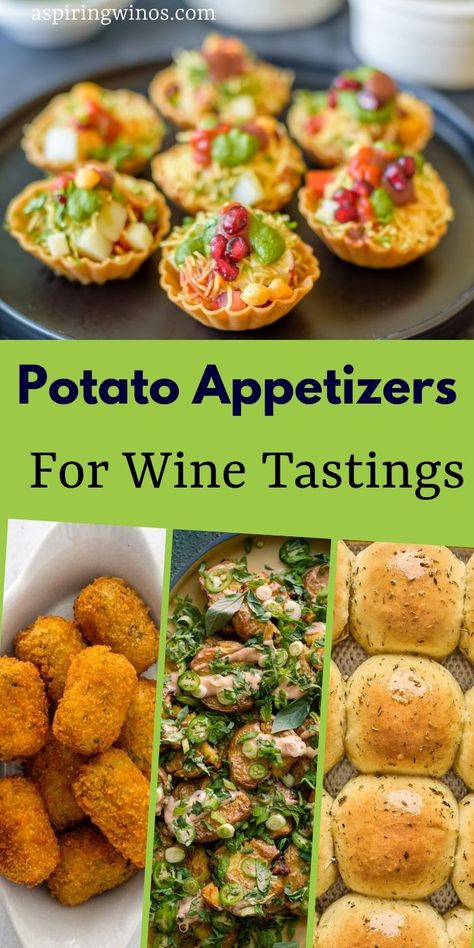 The Ultimate Guide to Potato Appetizers for Your Next Wine Tasting Party | Potato Appetizers | Wine Tasting Party Food Ideas | Potato Recipes You Will Love | Wine and Potato Pairings | The Very Best Potato Appetizers To Make #Potatoes #WineTastingParty #PotatoRecipes #PotatoAppetizers #Appetizers Red Potato Appetizer Recipes, Potato Charcuterie Board Ideas, Appetizer With Potatoes, Potato Appetizers For Party, Potatoe Appetizer, Red Potato Appetizers, Baby Potato Appetizers, Wine Tasting Party Food, Potato Appetizer Recipes