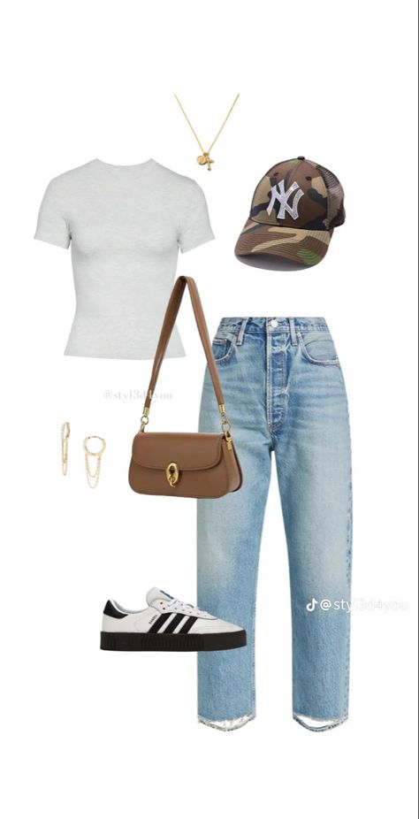 Neutral Clothes, Look Put Together, Chill Outfits, Stylish Work Outfits, Casual Chic Outfit, Cute Everyday Outfits, Cute Simple Outfits, Summer Fashion Outfits, Lookbook Outfits