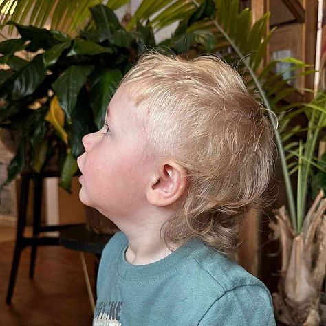 27 Coolest Long Haircuts for Boys of 2024 Infant Mullet Haircut, Toddler Boy First Haircut Fine Hair, Boys First Haircut Ideas, Toddler Surfer Haircut, Toddler First Haircut Boys, Haircuts For 2 Year Boys, Toddler Mullet Boy Curly, Boys Mullet Haircut Kids Straight Hair, Toddler Modern Mullet