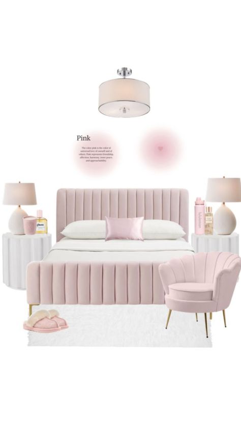 Hiasan Bilik Tidur, Pink Furniture, White Room Decor, Dekorasi Kamar Tidur, Pinterest Room Decor, Preppy Room Decor, Preppy Room, Redecorate Bedroom, Cozy Room Decor