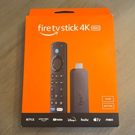 NWOT Sealed 2024 Amazon Fire TV Stick 4K MAX - 16GB Amazon Fire Stick, Amazon Fire Tv Stick, Amazon Fire Tv, Fire Tv Stick, Amazon Fire, Fire Tv, Tv, Quick Saves