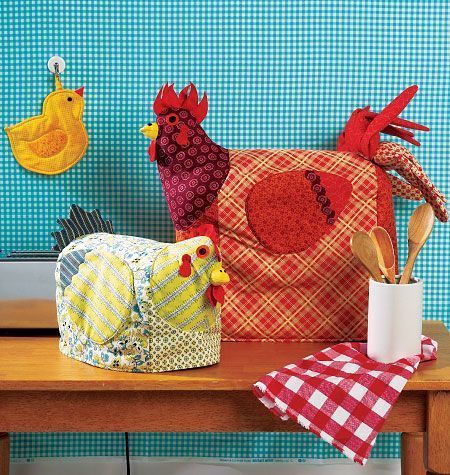 Kwik Sew Potholder and Appliance Covers 0152                                                                                                                                                                                 More Sewing Machines Best, Diy Kitchen Projects, Kwik Sew Patterns, Toaster Cover, Sew Patterns, Sewing Machine Reviews, Machines Fabric, Sewing Courses, Crafts Sewing Patterns