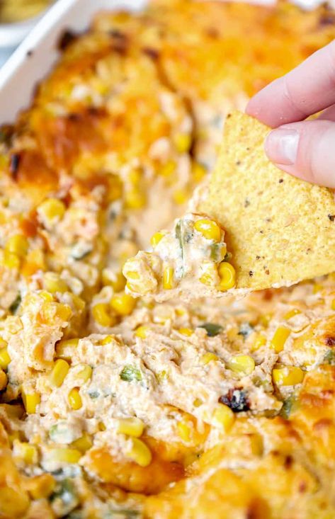 Jalapeño Corn Dip - A Seasoned Greeting Mexicorn Dip, Jalapeno Corn Dip, Mexican Corn Dip, Cold Dip Recipes, Hot Corn Dip, Corn Dip Recipes, Jalapeno Dip, Spicy Dip, Cheesy Corn