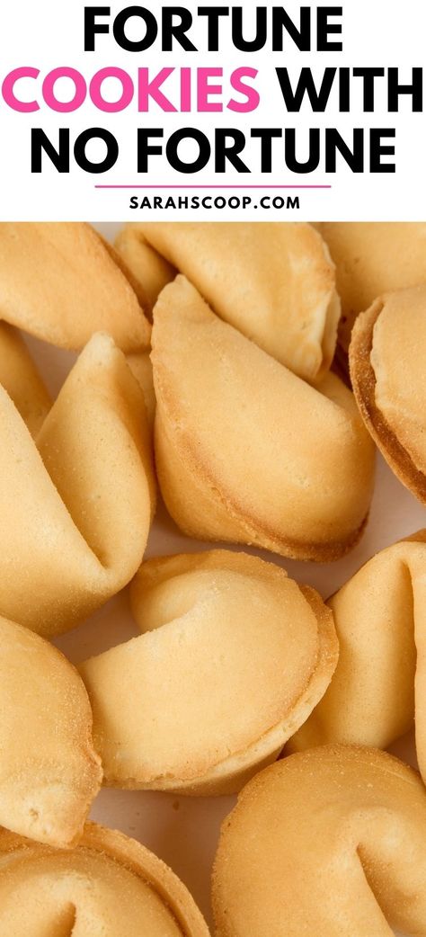 When your cookie comes without a fortune, it might create a moment of surprise or disappointment. Here's the scoop on all you need to know!🔮🥠 #FortuneCookies #Fortune #Cookies Chinese Fortune Cookie, Fortune Cookies Recipe, Cookie Factory, Japanese Tea Garden, Here's The Scoop, Fortune Cookies, Cookie Company, Fortune Cookie, Muffin Tin