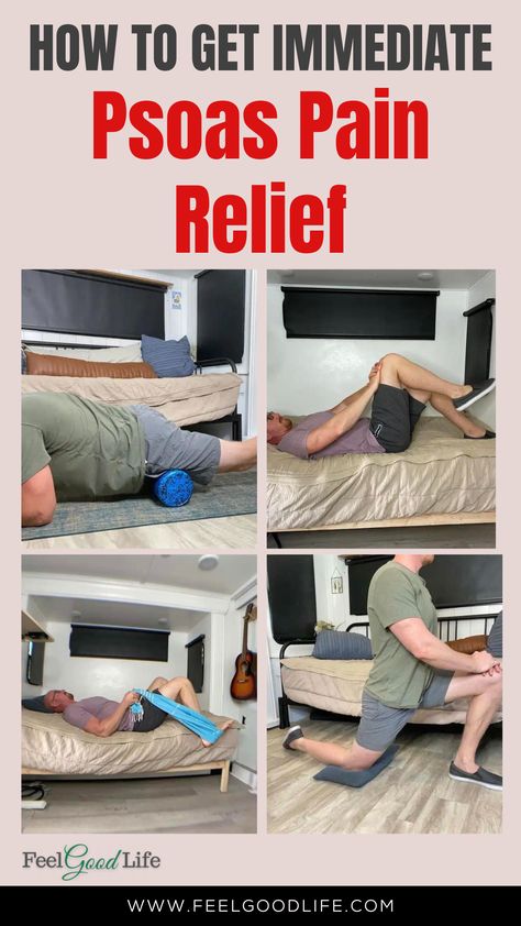 Useful Inventions, Psoas Yoga, Psoas Stretches, Release Psoas Muscle, Iliopsoas Stretch, Psoas Release Trigger Points, Psoas Mobility, Psoas Stretch Release, Stretch Psoas Muscle