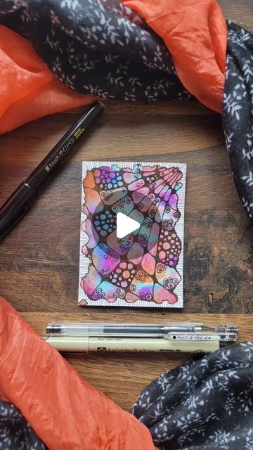 Watercolour Zentangle, August 8, Abstract Watercolor, Watercolor Paper, Relaxation, Doodles, On Instagram, Instagram, Art