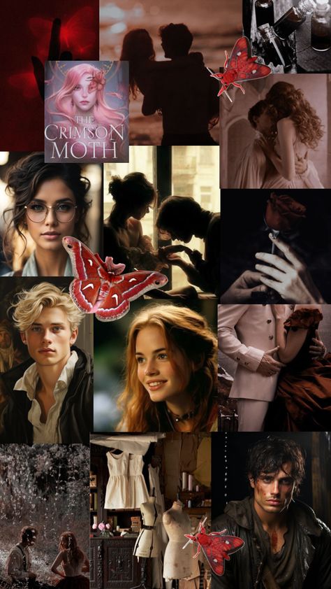 The Crimson Moth #thecrimsonmoth #bookish Literary Characters, Dark Books, Recommended Books To Read, Holly Black, Wattpad Books, Fantasy Aesthetic, Book Boyfriends, Book Memes, Reading Journal