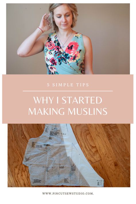 Why I started making a muslin every single time — Pin, Cut, Sew Sew Studio, Full Bust Adjustment, Bodice Pattern, Sewing Clothing, Kinds Of Fabric, Sewing Diy, My Sewing Room, Sewing Blogs, Muslin Fabric